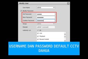Cara Melihat Password Default Kamera CCTV, DVR dan NVR Dahua – Pasitive
