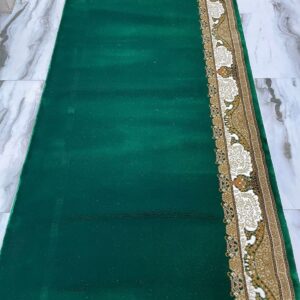 karpet masjid majesty hijau motif
