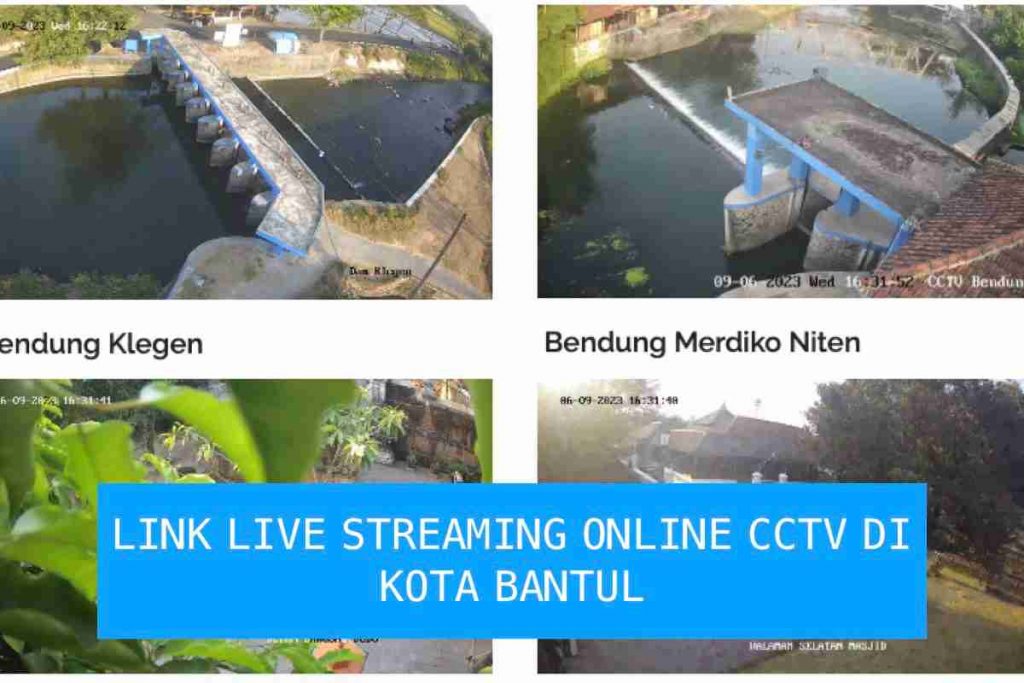 link live streaming cctv online di bantul