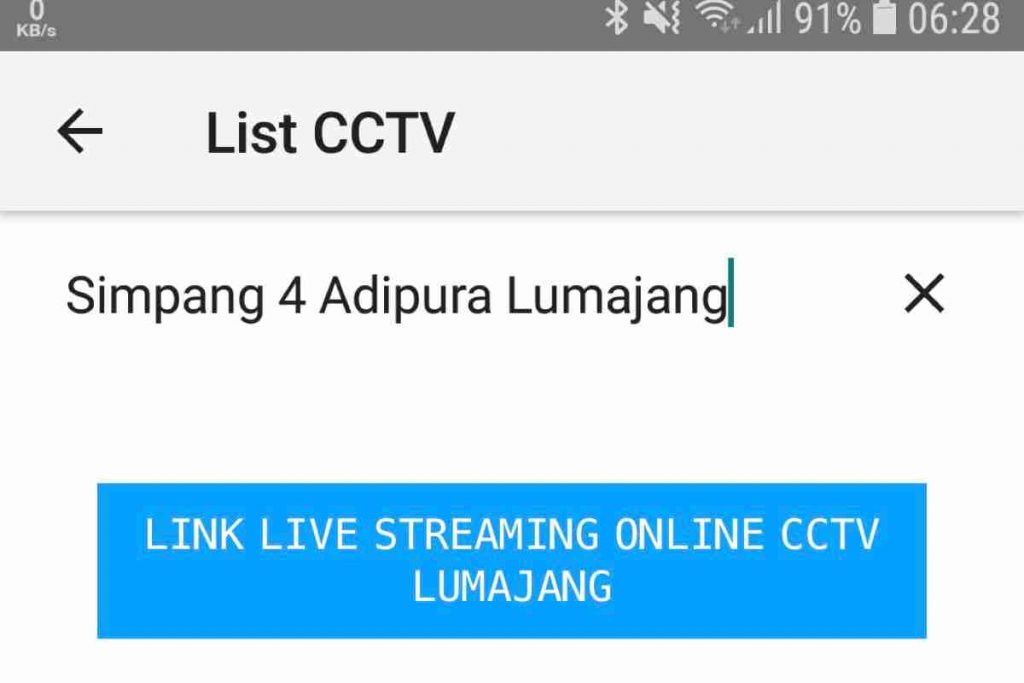link cctv online di lumajang