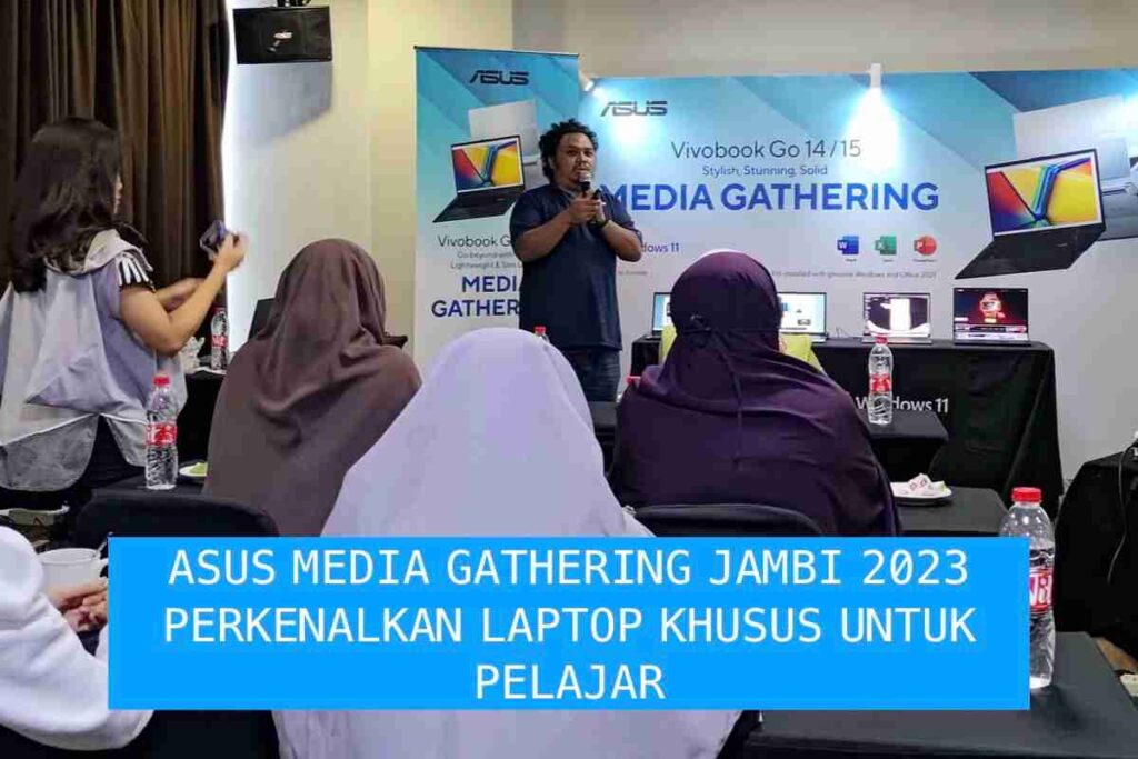 laptop asus vivobook go diperkenalkan di jambi