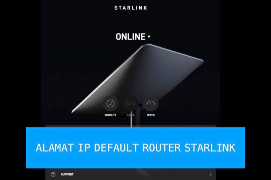ip address starlink router