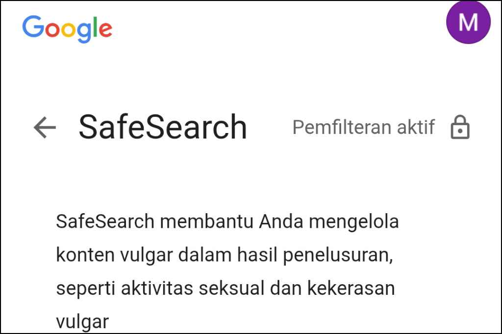 Cara Menghilangkan SafeSarch di Pencarian Google Chrome Incognito