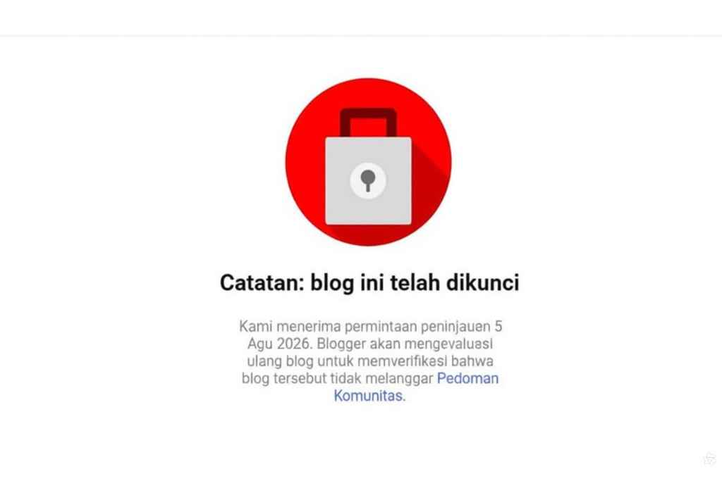 Solusi Blog di Blogger Yang Dikunci