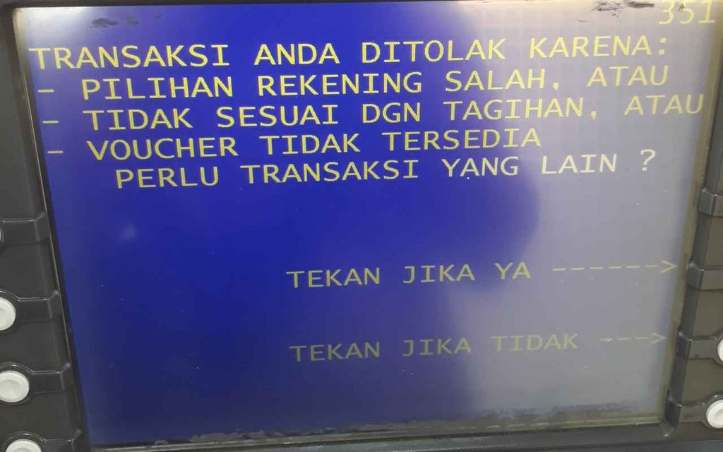 Mengaktifkan Rekening Bank Dormant